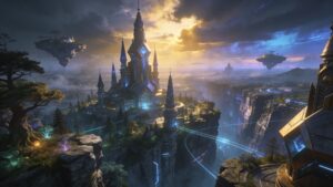 AI-Generated Game Worlds